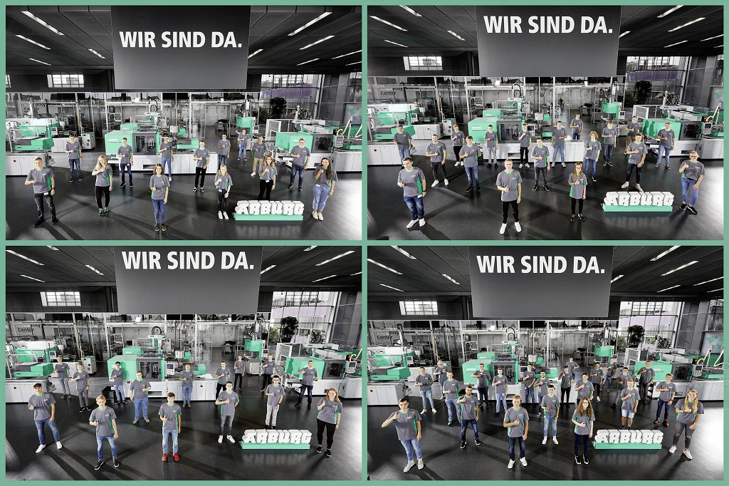 ARBURG 174306 neue Azubis 2020