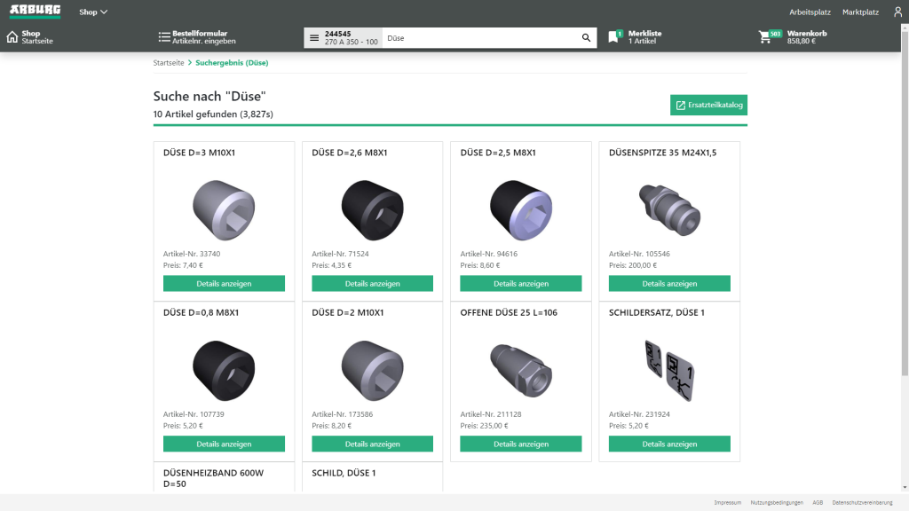 ARBURG ARBURG_166347 App Shop