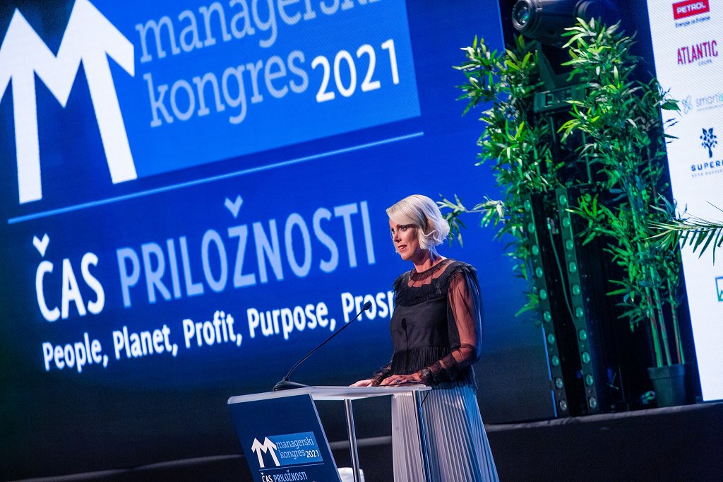 Petra Juvančič, izvršna direktorica Združenja Manager
