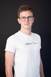 Matic Hvala, študent Fakultete za elektrotehniko UL. Foto-osebni arhiv