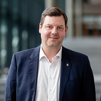 Sebastian Schmid, Vice President of Messe Stuttgart.