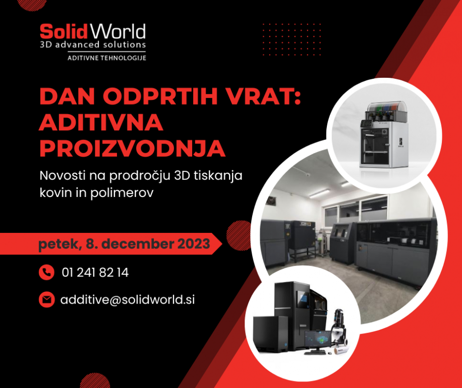 Dan odprtih vrat - Aditivne tehnologije_social media post