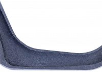 Airmould channel inside a gas pedal