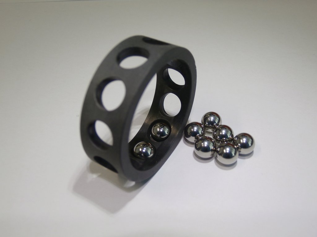 Ensinger_TECASINT-8591_Ball-bearing-cage