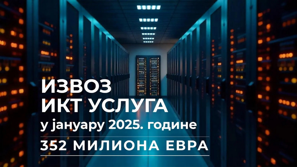 Objavljeni najnoviji podaci o izvozu u IKT sektoru Srbije