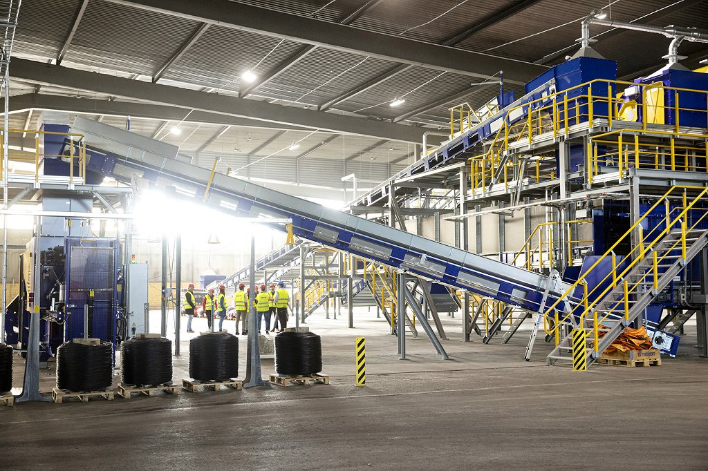 Sysav_textile_sorting_plant_built by STADLER