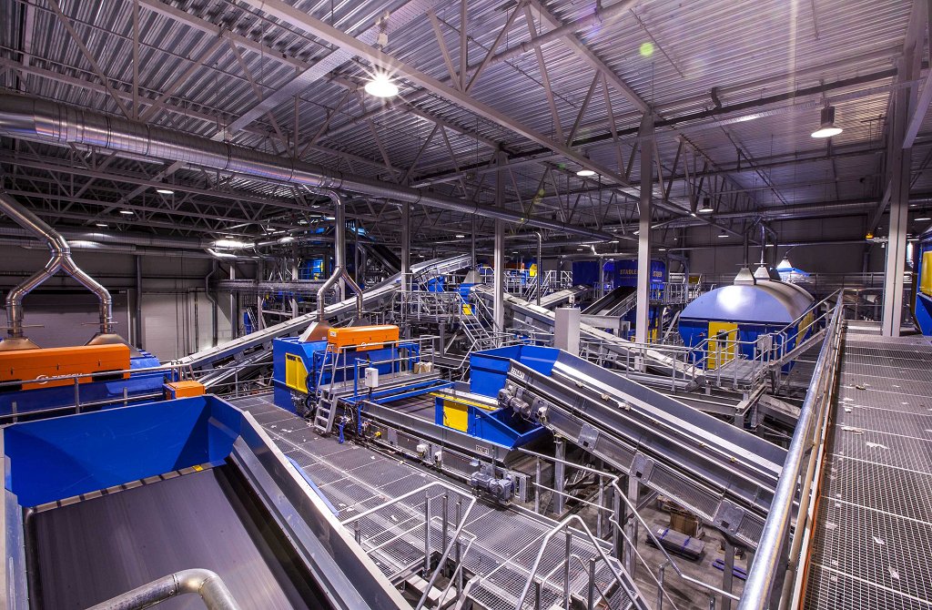ROAF MSW sorting plant near Oslo