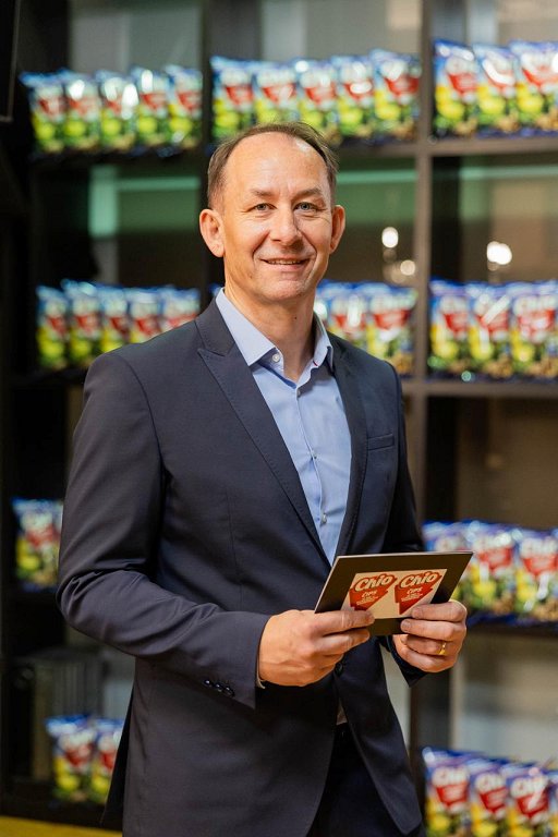 Robert Šmid, direktor podjetja Intersnack Foto Anže Krže
